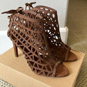 Zara Caged Heels